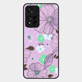 Peach Flower Glass Phone Cover for Xiaomi 11I 5G