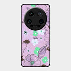 Peach Flower Glass Phone Cover for Xiaomi 14 Ultra