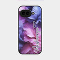 Perfect Customized Floral Glossy Metal Case Cover For Google Pixel 9A 5G
