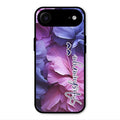Perfect Customized Floral Glossy Metal Case Cover For iPhone Air