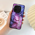 Perfect Customized Floral Glossy Metal Case Cover For iQOO - ShopOnCliQ