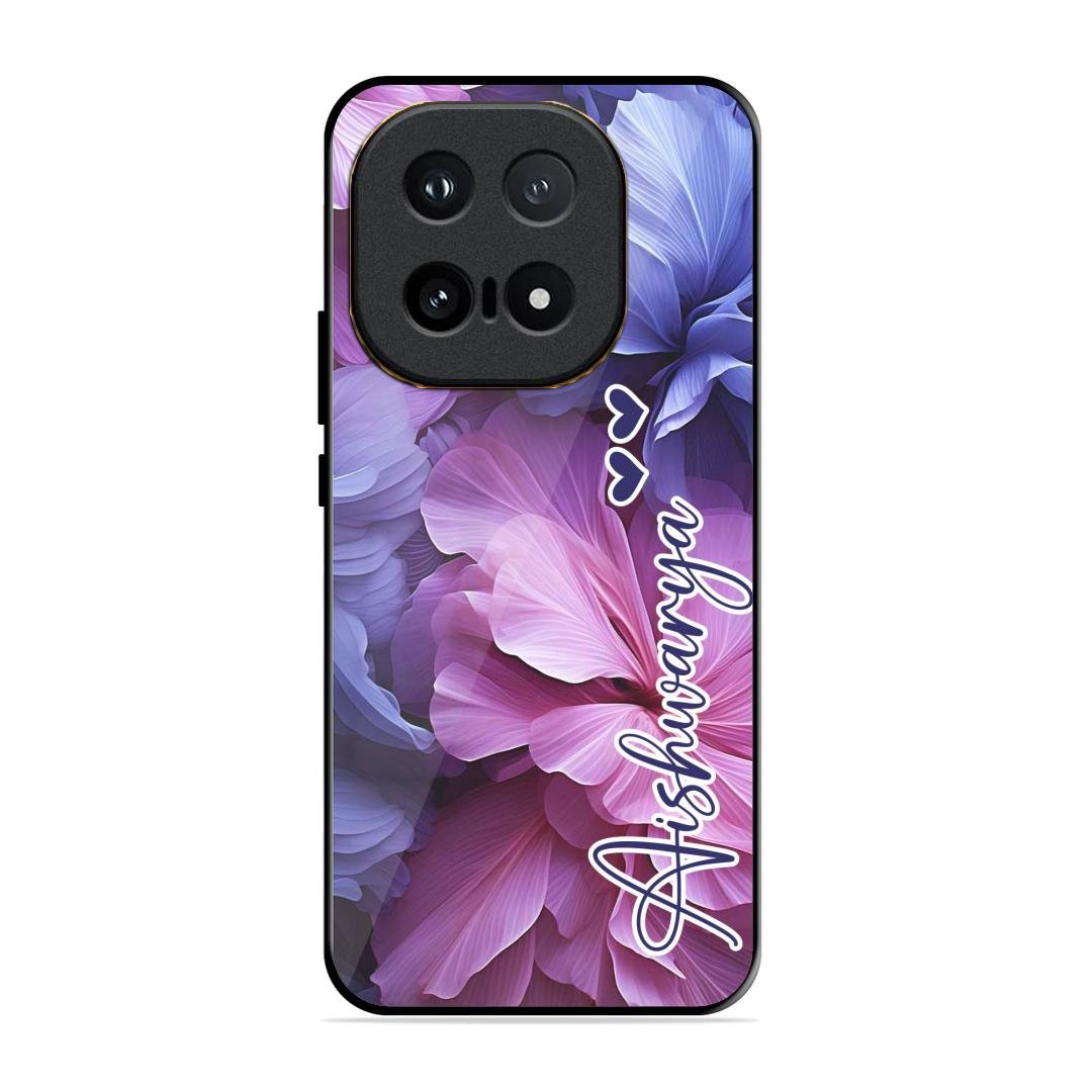 Perfect Customized Floral Glossy Metal Case Cover For iQOO 15 5G