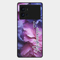 Perfect Customized Floral Glossy Metal Case Cover For Iqoo 9 Pro 5G