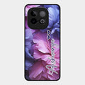 Perfect Customized Floral Glossy Metal Case Cover For Iqoo Neo 10 5G