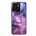 Perfect Customized Floral Glossy Metal Case Cover For Motorola Edge 40