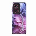 Perfect Customized Floral Glossy Metal Case Cover For Motorola Edge 50 Fusion 5G