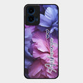 Perfect Customized Floral Glossy Metal Case Cover For Motorola G45 5G