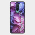 Perfect Customized Floral Glossy Metal Case Cover For Oneplus 8