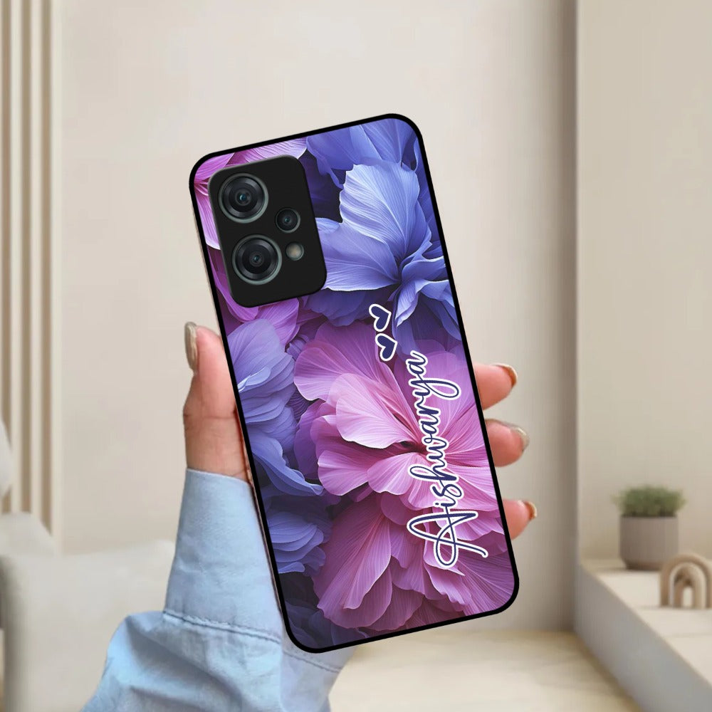 Perfect Customized Floral Glossy Metal Case Cover For OnePlus