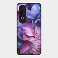 Perfect Customized Floral Glossy Metal Case Cover For Oneplus Nord Ce 4 5G