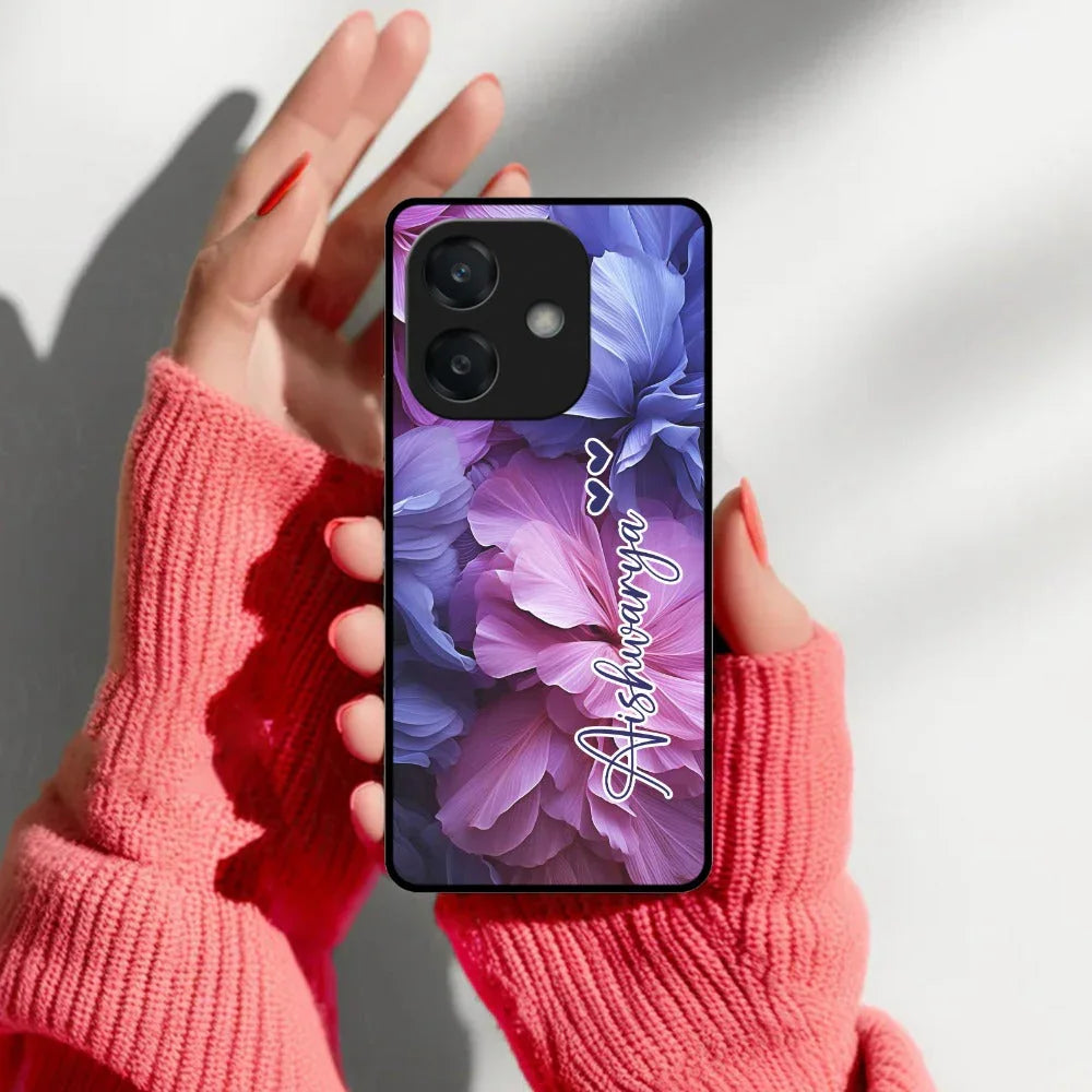 Perfect Customized Floral Glossy Metal Case Cover For Oppo - ShopOnCliQ