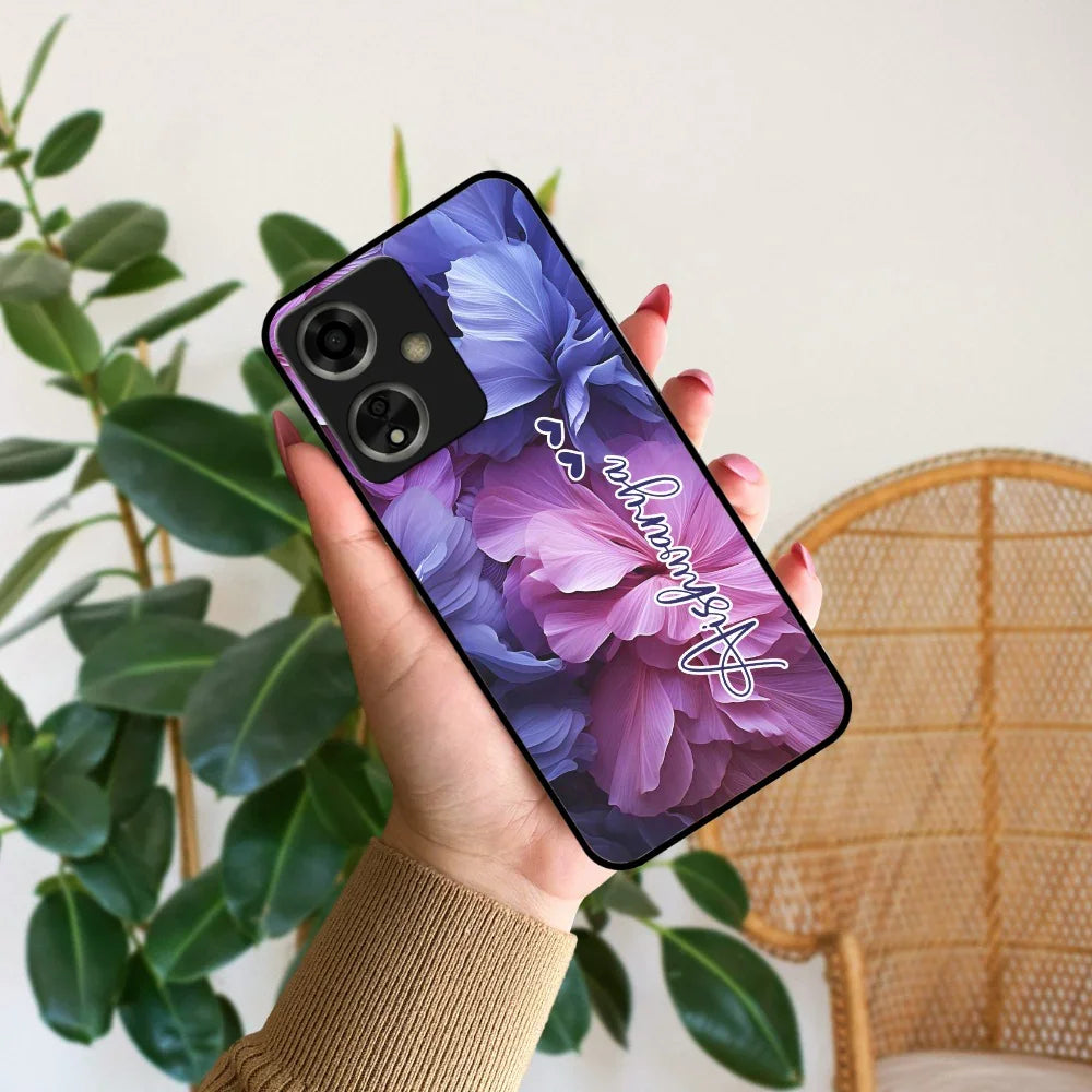 Perfect Customized Floral Glossy Metal Case Cover For Oppo - ShopOnCliQ