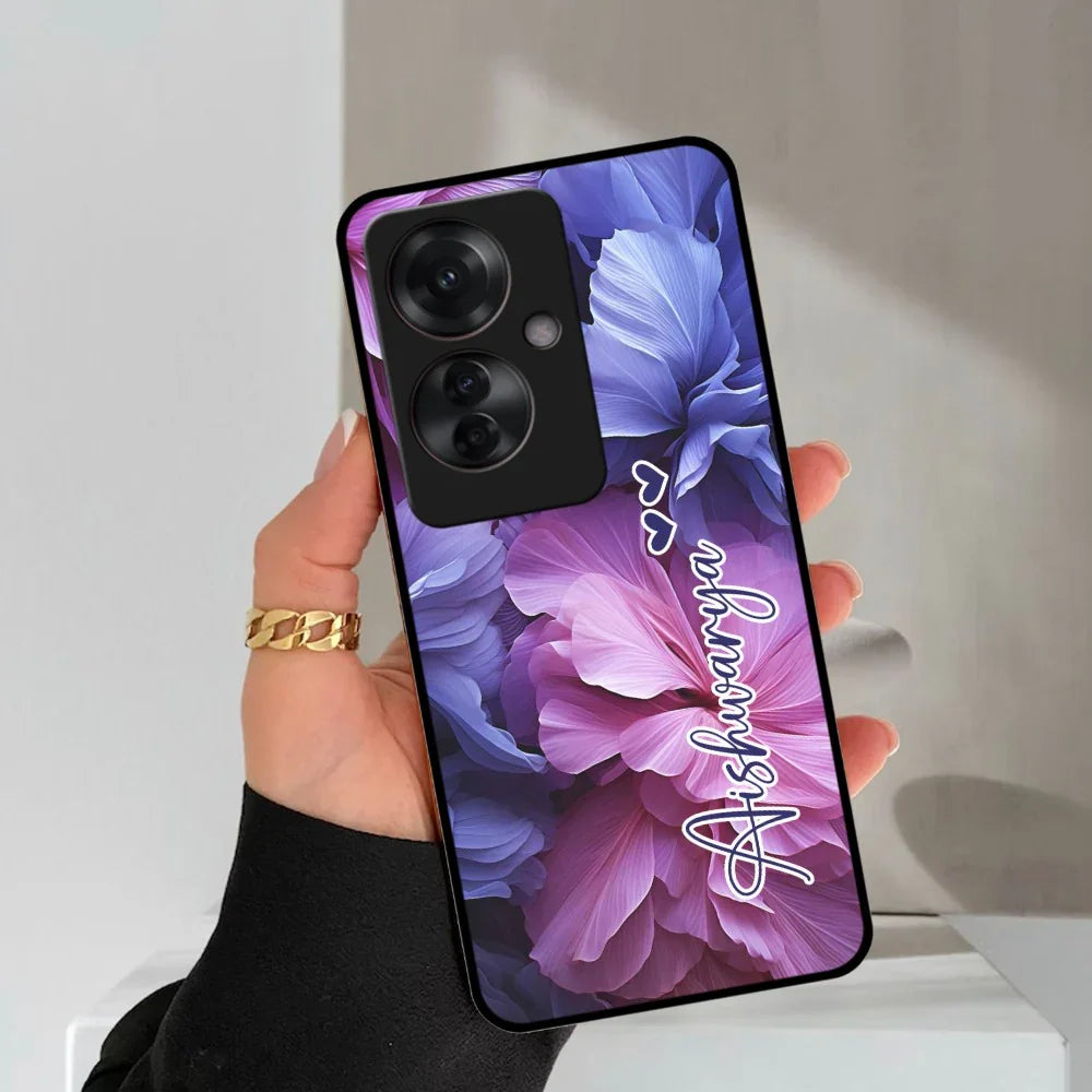Perfect Customized Floral Glossy Metal Case Cover For Oppo - ShopOnCliQ