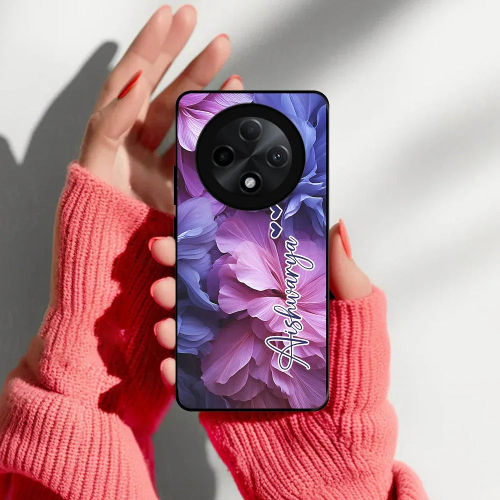 Perfect Customized Floral Glossy Metal Case Cover For Oppo - ShopOnCliQ