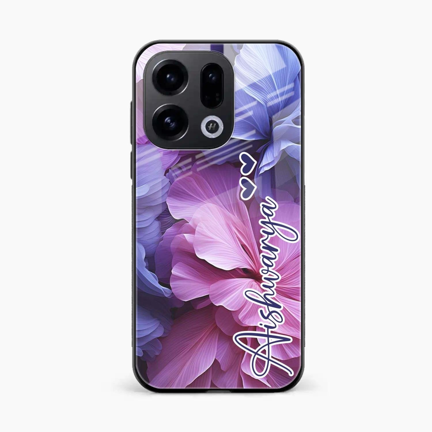 Perfect Customized Floral Glossy Metal Case Cover For Oppo Find X9 5G