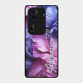 Perfect Customized Floral Glossy Metal Case Cover For Oppo Reno 11 Pro 5G