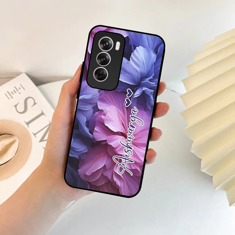 Perfect Customized Floral Glossy Metal Case Cover For Oppo - ShopOnCliQ