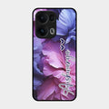 Perfect Customized Floral Glossy Metal Case Cover For Oppo Reno 13 Pro 5G