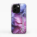 Perfect Customized Floral Glossy Metal Case Cover For Oppo Reno 15C 5G
