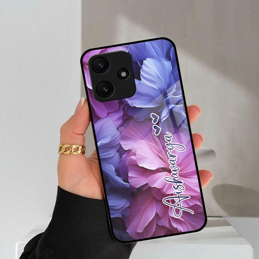 Perfect Customized Floral Glossy Metal Case Cover For Poco - ShopOnCliQ