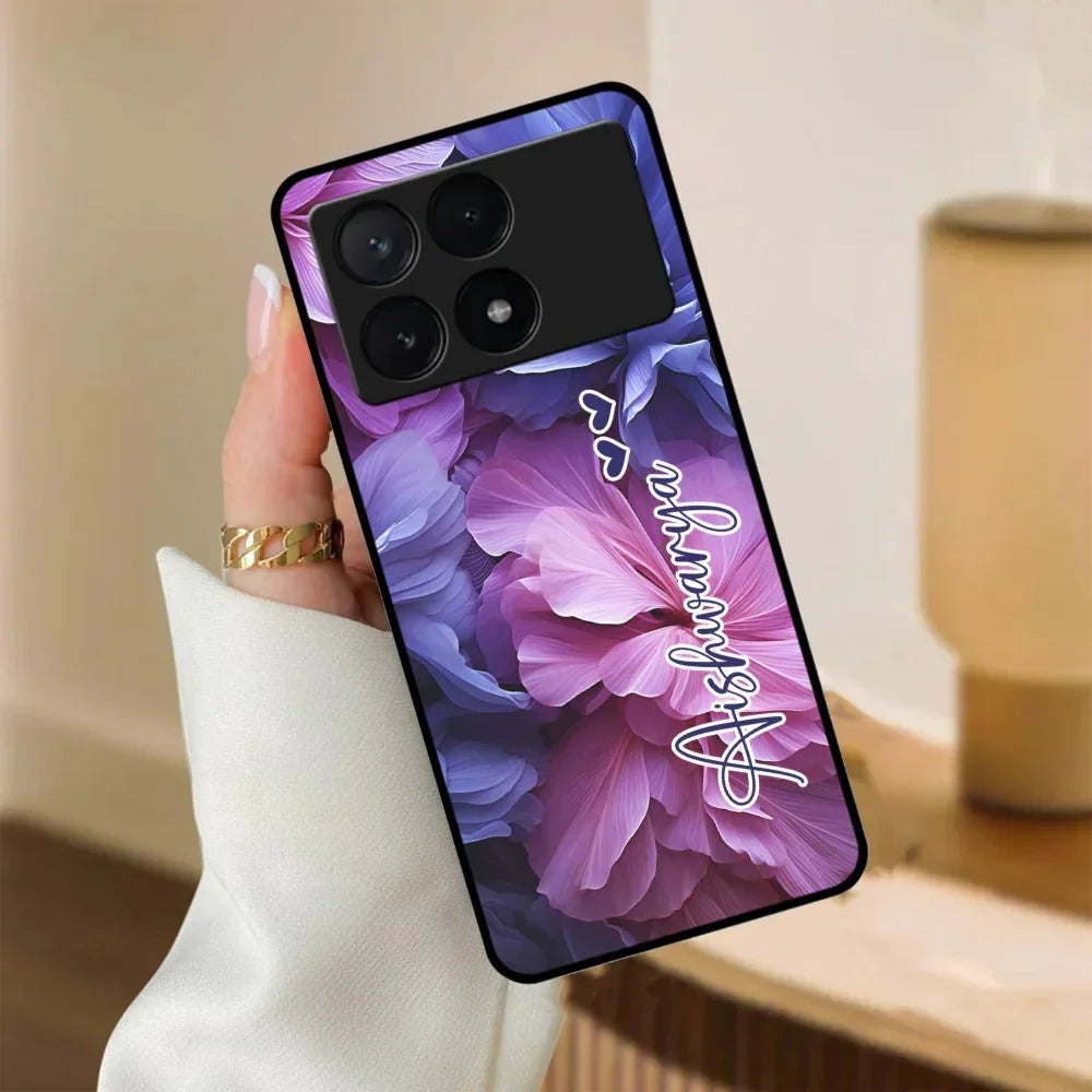 Perfect Customized Floral Glossy Metal Case Cover For Poco - ShopOnCliQ