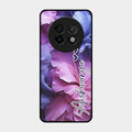 Perfect Customized Floral Glossy Metal Case Cover For Realme 13 Plus 5G