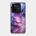Perfect Customized Floral Glossy Metal Case Cover For Realme Gt 7 Pro
