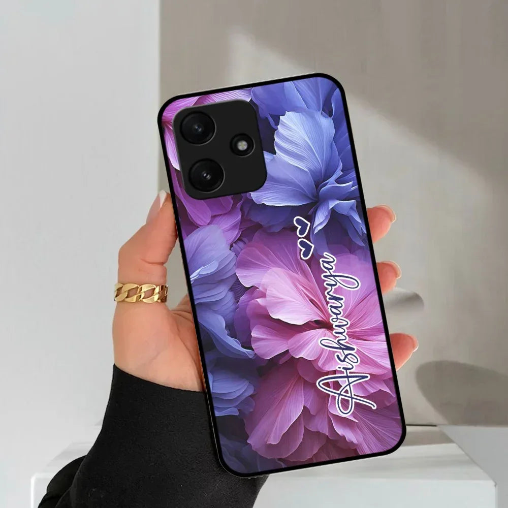 Perfect Customized Floral Glossy Metal Case Cover For Redmi - ShopOnCliQ