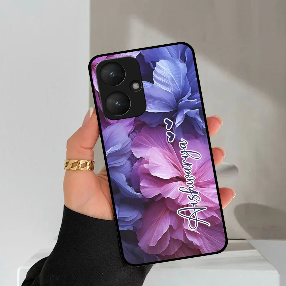 Perfect Customized Floral Glossy Metal Case Cover For Redmi - ShopOnCliQ