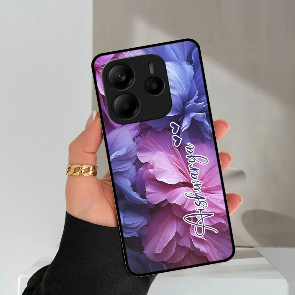 Perfect Customized Floral Glossy Metal Case Cover For Redmi - ShopOnCliQ