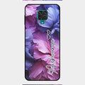 Perfect Customized Floral Glossy Metal Case Cover For Redmi Note 9 Pro Max