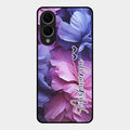 Perfect Customized Floral Glossy Metal Case Cover For Samsung Galaxy S25 Edge 5G