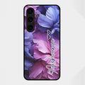 Perfect Customized Floral Glossy Metal Case Cover For Samsung Galaxy S25 FE 5G