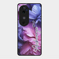 Perfect Customized Floral Glossy Metal Case Cover For Vivo V40 5G