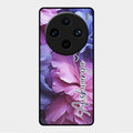 Perfect Customized Floral Glossy Metal Case Cover For Vivo X100 Pro 5G