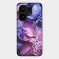 Perfect Customized Floral Glossy Metal Case Cover For Vivo X200 Fe 5G