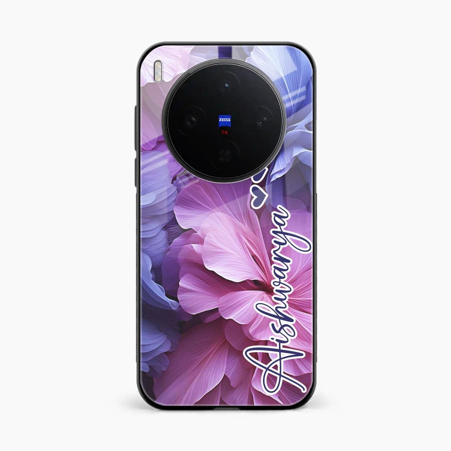 Perfect Customized Floral Glossy Metal Case Cover For Vivo X300 5G