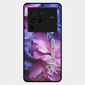 Perfect Customized Floral Glossy Metal Case Cover For Vivo X80 Pro 5G