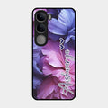 Perfect Customized Floral Glossy Metal Case Cover For Vivo Y300 5G