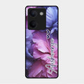 Perfect Customized Floral Glossy Metal Case Cover For Vivo Y300 Plus 5G