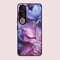 Perfect Customized Floral Glossy Metal Case Cover For Vivo Y31 5G