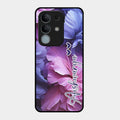 Perfect Customized Floral Glossy Metal Case Cover For Vivo Y31 Pro 5G