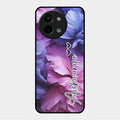 Perfect Customized Floral Glossy Metal Case Cover For Vivo Y58 5G