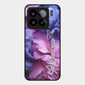 Perfect Customized Floral Glossy Metal Case Cover For Xiaomi 15 5G