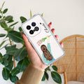 Personalized Blue Blossom Girl Anti Yellow Case For iQOO 13 5G