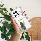 Personalized Blue Blossom Girl Anti Yellow Case For iQOO 15 5G