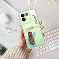 Personalized Blue Blossom Girl Anti Yellow Case For iQOO Z7 Pro 5G