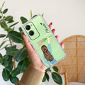 Personalized Blue Blossom Girl Anti Yellow Case For Vivo T3 Lite 5G