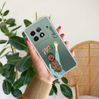 Personalized Blue Blossom Girl Anti Yellow Case For OnePlus 11 5G