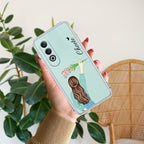 Personalized Blue Blossom Girl Anti Yellow Case For OnePlus Nord CE 4 5G